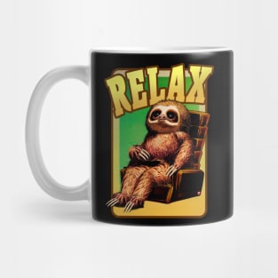 Sloth Says RELAX Mug